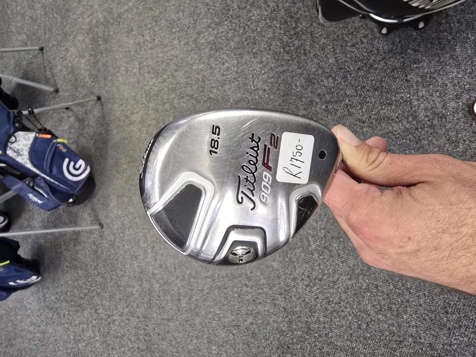 Titleist 909 F2 3 wood  18.5° Stiff shaft