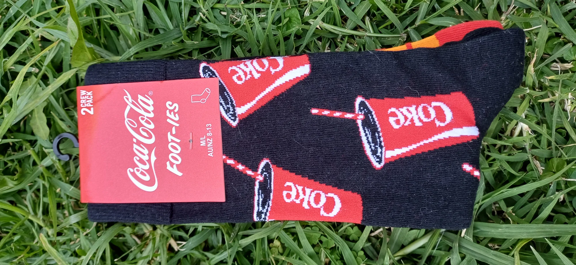 Coca-Cola golf sox